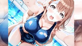 Fucking beautiful anime girls in different positions hentai #5