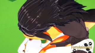 Digimon Hentai Furry - Tomon have sex with black