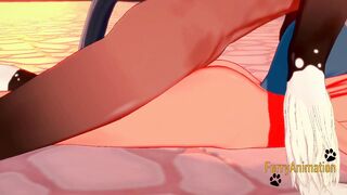 BNA Hentai - Michiru having sex with a