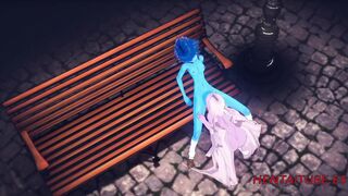 Steven Universe Hentai - Amatist Licks Lapislazuli Pussy