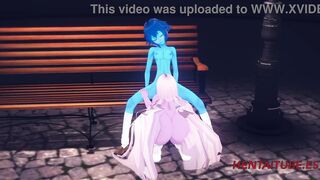 Steven Universe Hentai - Amatist Licks Lapislazuli Pussy