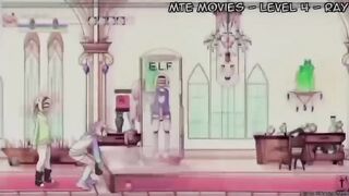 Max The Elf : ( Animation ) - Futa - Futanari - Trio De Chicas Cogiendo Con Ganas