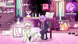 Max The Elf : ( Animation ) - Futa - Futanari - Trio De Chicas Cogiendo Con Ganas