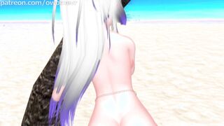 POV: Horny Catgirls Have Sex At The Beach