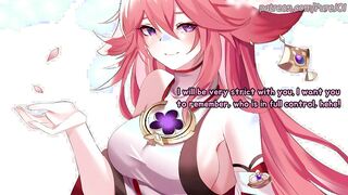 Special feminization training with your girlfriend Yae Miko (Femdom JOI)