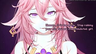 Special feminization training with your girlfriend Yae Miko (Femdom JOI)