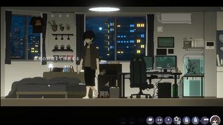 【H GAME】 CIRCLEMATE Big Reverse Bunny Streamer Ona Support Live Stream Anal licking edition Dot Hentai Anime