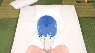 Ryou Yamada get Creampied Hentai Bocchi the Rock Decensored