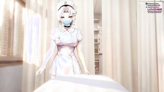[2 Vtubers] Your Futa Nurses Do a Prostate Check on You With Their Cocks - Vtuber Hentai