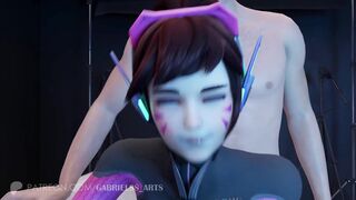 Dva. Full animation [Overwatch 2 Hentai 3D Animation] Gabrielss - Arts