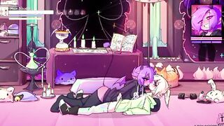 MAX THE ELF : ( ANIMATION ) - FUTANARI GAME - I found out that that girl is submissive and does everything I want to ple