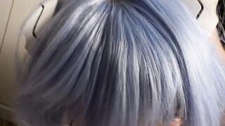 POV: Ayanami Rei got tired of Evangelion and became a slut