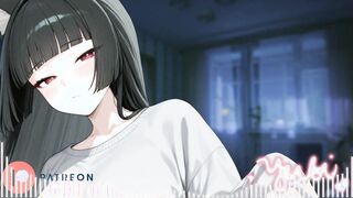 [ASMR]Dominant Roommate Gives You Thigh Squeezing - F4A Roleplay