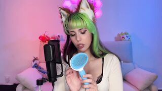 ASMR STEPSIS plays Dog roleplay horny and playful