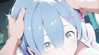 ReZero Hentai Rem Fucking POV Uncensored 2