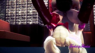 Megami Tensei Hentai 3D - Tamaki Ann has two orgasms