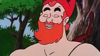 Little Red Riding Hood got Lost In The Forest when The Archer Came And Helped Her But She Had To Fuck With Him - Cartoon