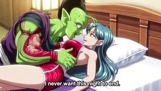Big Tits MILF Fucked by Alien in his Room Hentai Anime