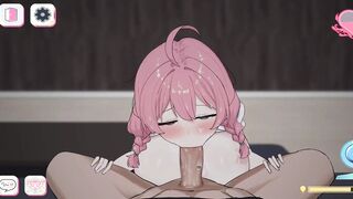 Re Stepsister hentai game gallery - blowjob scene