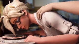 Mercy deep and hard Sex on the kitchen [Overwatch] [Grand Cupido]