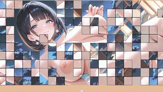 【H GAME】THIS MONTH'S MOUTH! The best employee was a female employee. Dot H Animation Back Edition Hentai - Anime