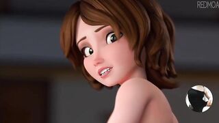 Animation 3D Aunt Cass hot mommy help me