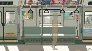 Train45 new 2026 ryona hentai gameplay video . Cute blonde making porn on the subway