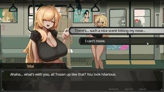 Train45 new 2026 ryona hentai gameplay video . Cute blonde making porn on the subway