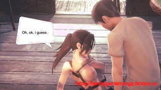 Lara tomb raider cosplay hentai in erotic xxx manga