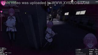 【Hentai game】hutanari exposure 【3D】