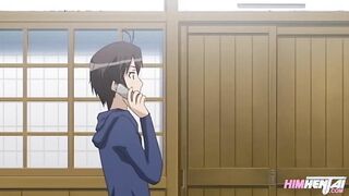 [HENTAI][UNCENSORED] He fucks his stepsister's lesbian friend