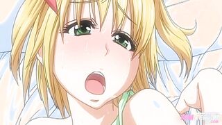 Do I have to eat that huge cock¿ - Hentai uncensored