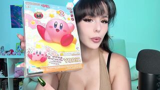 ASMR Kirby toy building! nice date with your nerd goofy gf