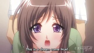 Hentai - My first Threesome with my Roommate [UNCENSORED] [SUBTITLED]