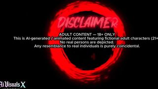 Hot Latina Interracial Blowjob & Cumshot (AI Generated)