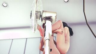Hentai Uncensored 3D - Yura sucking dick and hard penetration