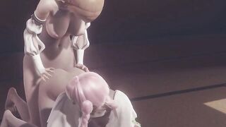 Demon Slayer Hentai Futanari - Mitsuri Kanroji penetrated x2 times & cum