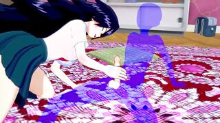 My Hero Academia Hentai - Kayama Nemuri jerk off & sucking dick
