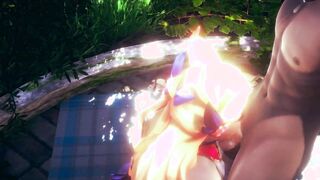 League Of Legends Hentai - Ahri And Syra Threesome