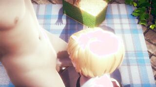 Hentai Uncensored 3D - Mari sucking dick & Anal