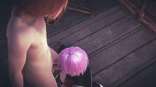 Hentai Uncensored - Tanami sucks dick and penetrated