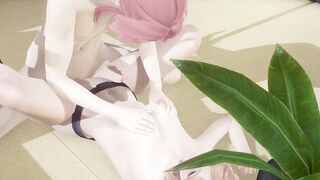 Jujutsu Kaisen Hentai - Nobara Kugisaki sucking dick & penetration