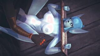 Furry Hentai Pokemon - Glaceon & Anubis the dogboy