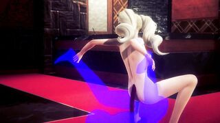 Persona 5 Hentai - Ann Takamari hardfuck & footjob