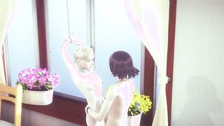 Hentai Uncensored - Blonde catgirl fucked multiple times