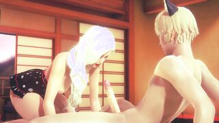Hentai Uncensored - Cloe sex in tatami / Long version video