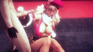 Genshin Impact Hentai - Yangfei jerk off & penetration