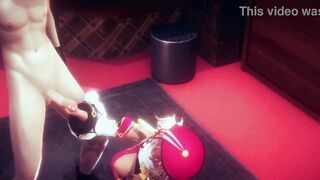Genshin Impact Hentai - Yangfei jerk off & penetration