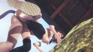 Hentai Uncensored - Mia masturbation & creampie