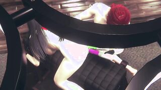 One Piece Hentai - Boa Hancock threesome